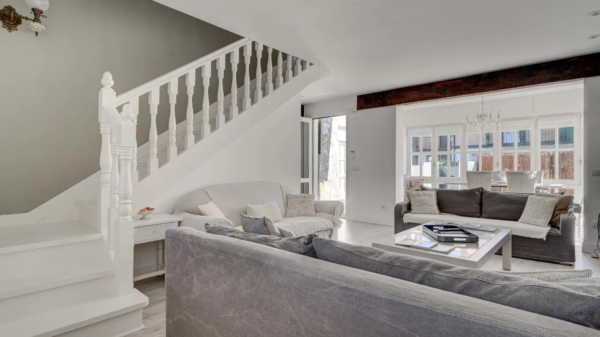 Villa Familiar Con Jardin En Hondarribia, Terraza, Centrico, 4Hb